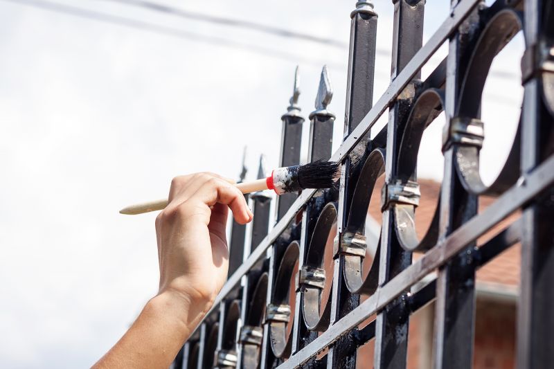 Wrought Iron Fence Cleaning